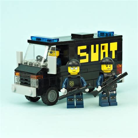 LEGO MOC SWAT Truck by De_Marco | Rebrickable - Build with LEGO