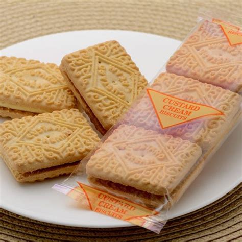 Custard Cream - Minipack Biscuit Packaging - Van Allen Foods