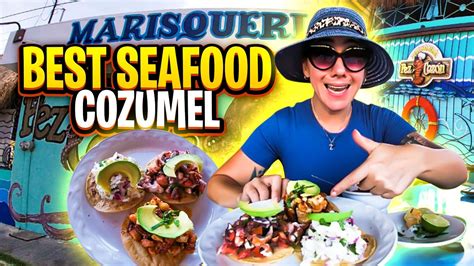 Best Seafood in Cozumel Mexico | Pez Cozon | Where to eat in Cozumel - YouTube