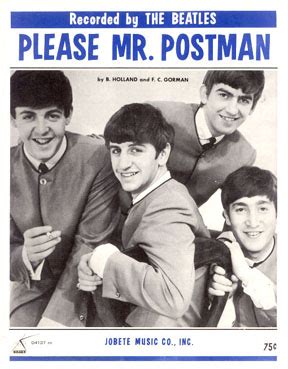 "Please Mister Postman" by The Beatles. The in-depth story behind the songs of the Beatles ...