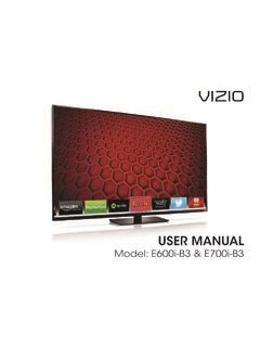 USER MANUAL - Vizio / user-manual-vizio.pdf / PDF4PRO