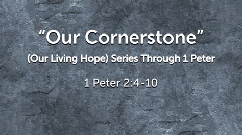 Our Cornerstone - Logos Sermons