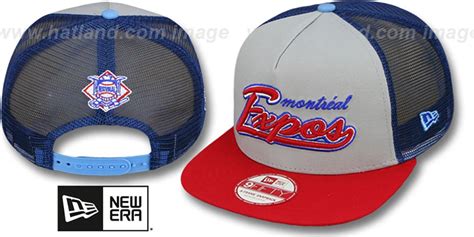 Montreal Expos COOP MARK-MESH A-FRAME SNAPBACK Hat