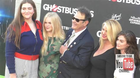 Dan Aykroyd and his family arriving to the Ghostbusters Premiere in ...