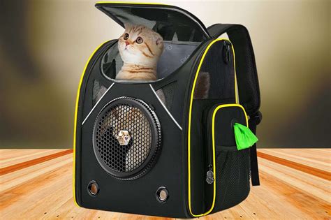 LOKASS Pet Carrier: Large Cat Backpack For Ultimate Comfort!