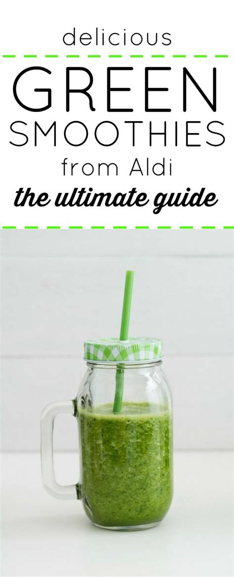 Aldi Green Smoothie Guide — melissa voigt | Smoothie guide, Detox ...