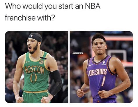 NBA Memes - Jayson Tatum or Devin Booker 👀