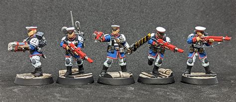 Finished Squad of Mordian Iron Guard Conversions : r/TheAstraMilitarum