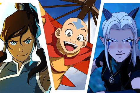 Avatar The Last Airbender Characters Grown Up With Kids