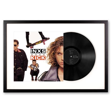 Framed INXS Kick - Vinyl Album Art UM-3777896-FD – VTech Industries