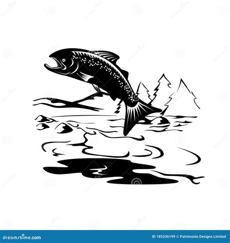 Speckled Trout Fish Underwater Royalty-Free Cartoon | CartoonDealer.com ...