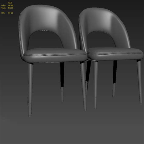 Arch Dining Chair 3D model | CGTrader