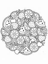 Ausmalbilder Obst Für Erwachsene  Kostenlose Malvorlagen sketch template