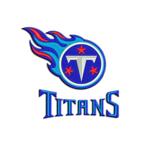 Tennessee Titans embroidery design files for Machine embroidery