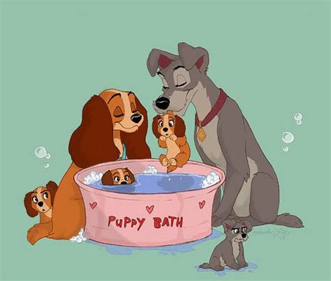 Lady and Tramp Fan Art: lady and the tramp | Disney drawings, Disney ...