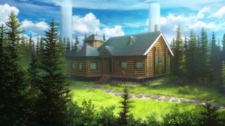 Anime Forest House - Other & Anime Background Wallpapers on Desktop Nexus (Image 2341476)