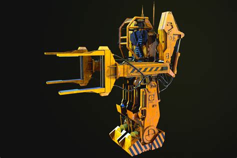 ArtStation - P-5000 Powered Work Loader ( Aliens ) | Resources