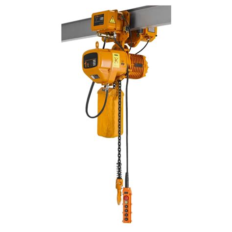 1 Ton Electric Chain Hoist With Electric Trolley - Buy 1 Ton Electric Chain Hoist,1 Ton Chain ...