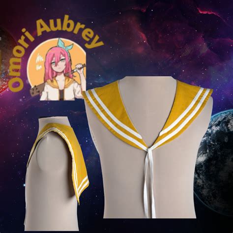 Omori Aubrey Removable Collar. Cosplay Festivals Costumes. - Etsy