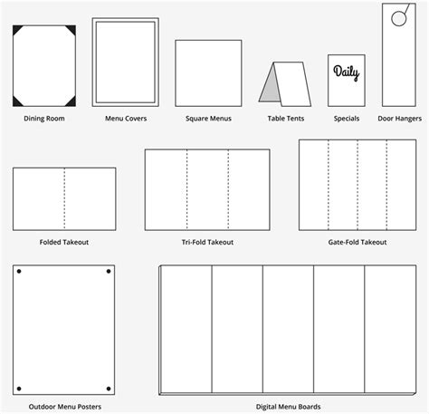 Menu Paper, Menu Printing from iMenuPro