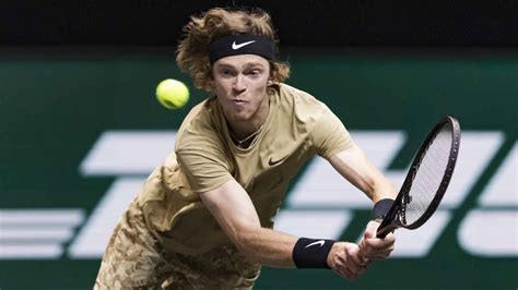 Andrey Rublev Keeps Rolling, Takes Down Stefanos Tsitsipas In Rotterdam ...