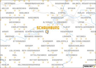 Schaumburg (Germany) map - nona.net