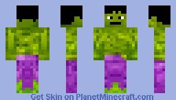 Hulk Minecraft Skin