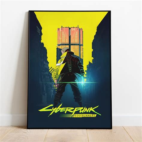 Cyberpunk Edgerunners Poster, Wall Art & Fine Art Print, Home Decor ...