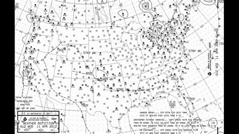 2012 Weather Depiction Chart Time-lapse - YouTube