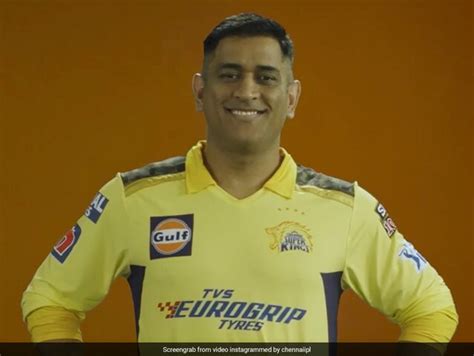 IPL 2022: MS Dhoni's CSK Unveil New-Look Jersey | Cricket News