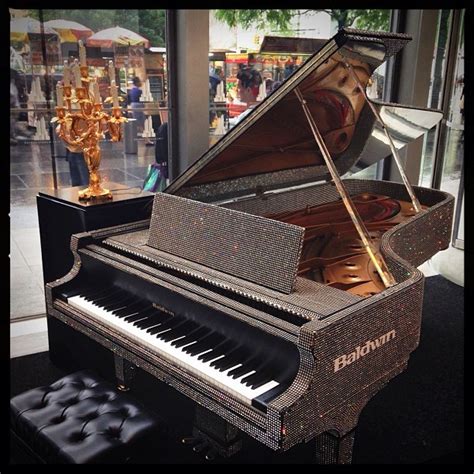 iPhoneography NYC (Er... Philadelphia) — Liberace’s rhinestone piano with gold candelabra.