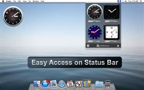 Desktop Clock (Mac) - Download, Review, Screenshots