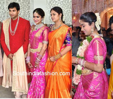 Revanth Reddy Daughter Nymisha Reddy Engagement Photos – South India ...