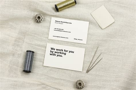 Tailor Business Cards Mockup on Behance