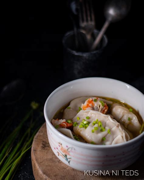 Chicken Molo Soup Recipe: A Filipino Dumpling Soup Recipe