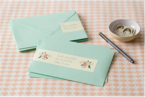 Create Custom Address Labels for Your Wedding Stationery | Avery.com