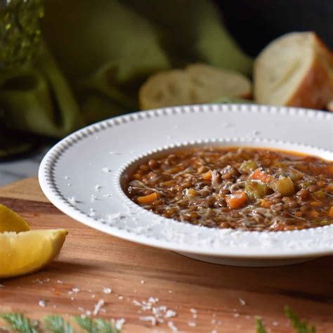 Italian Lentil Soup Recipe: Simply Delicious! - She Loves Biscotti