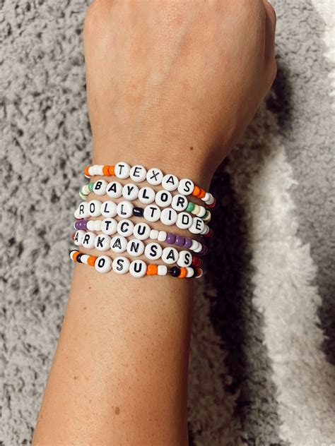 College Bracelets - Etsy