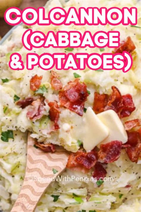 Colcannon Recipe (Cabbage and Potatoes) - Spend With Pennies