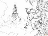 Jack And The Beanstalk Coloring Pages Coloring sketch template