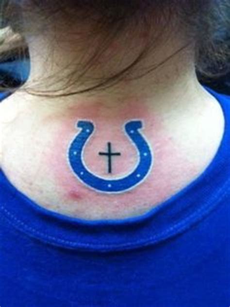 1000+ images about Indianapolis Colts Tattoos on Pinterest | Horseshoe tattoos, Indianapolis ...