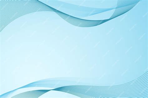 Premium Vector | Blue background with wavy lines and copy space