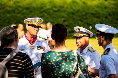 CNO and Chief of the French Navy Hold Media Availability > United States Navy > display ...