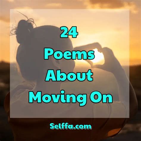 24 Poems About Moving On - SELFFA