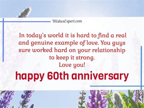 60Th Wedding Anniversary Quotes For Parents