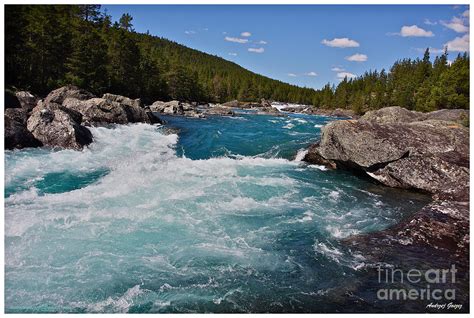 Otta River . Norway. Photograph by Andrzej Goszcz - Fine Art America