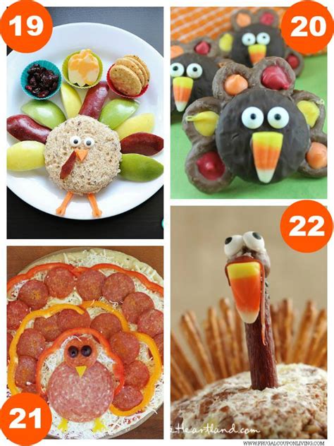 31 Thanksgiving Kids Food Craft Ideas