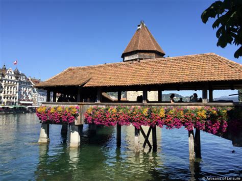 The Chapel Bridge in Lucerne - Artisans of Leisure - Switzerland tours