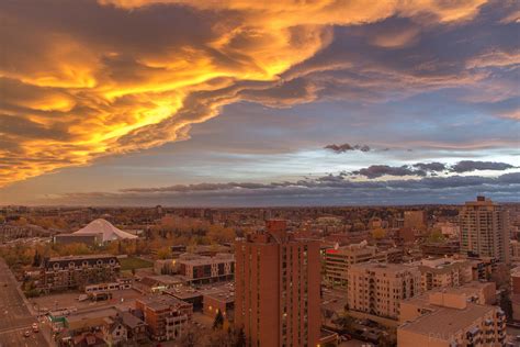 An incredible Calgary sunset - Paul Saulnier