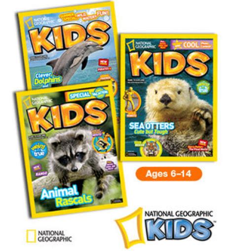 National Geographic For Kids Subscription - $8.00